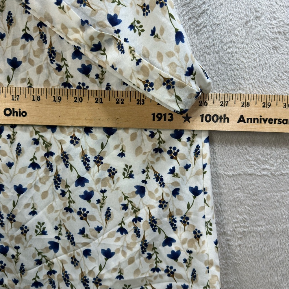 Bloomchic Women's Top 22/24‎ Pullover Short Sleeve Ditsy Floral Cottagecore - Picture 5 of 8